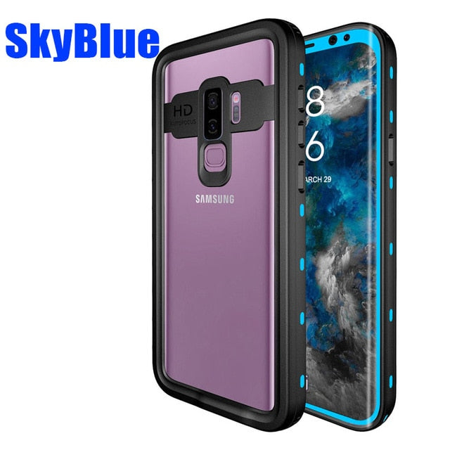 For Samsung Galaxy Note 9 Case RedPepper Dot Series IP68 Waterproof Diving Underwater PC + TPU Armor Cover S901