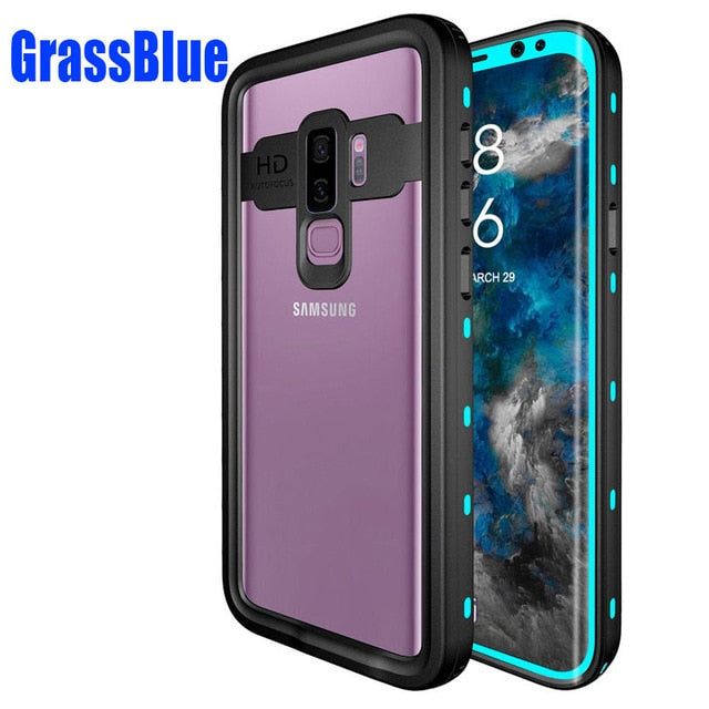 For Samsung Galaxy Note 9 Case RedPepper Dot Series IP68 Waterproof Diving Underwater PC + TPU Armor Cover S901