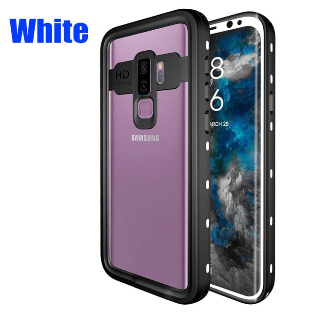For Samsung Galaxy Note 9 Case RedPepper Dot Series IP68 Waterproof Diving Underwater PC + TPU Armor Cover S901