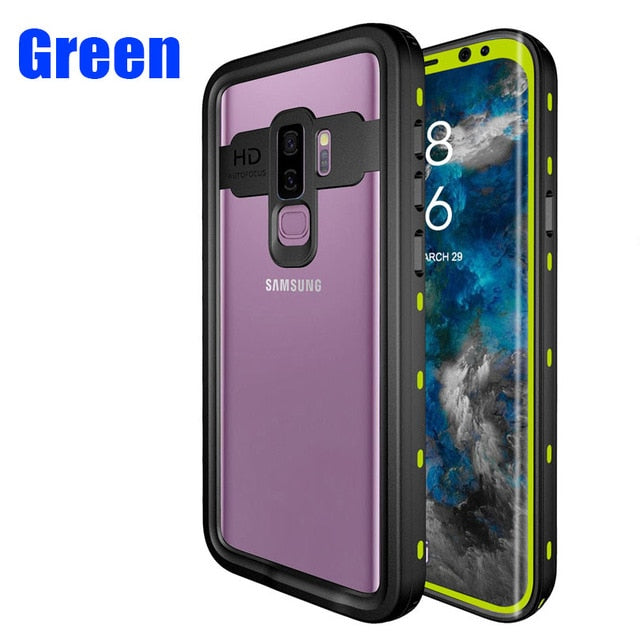 For Samsung Galaxy Note 9 Case RedPepper Dot Series IP68 Waterproof Diving Underwater PC + TPU Armor Cover S901