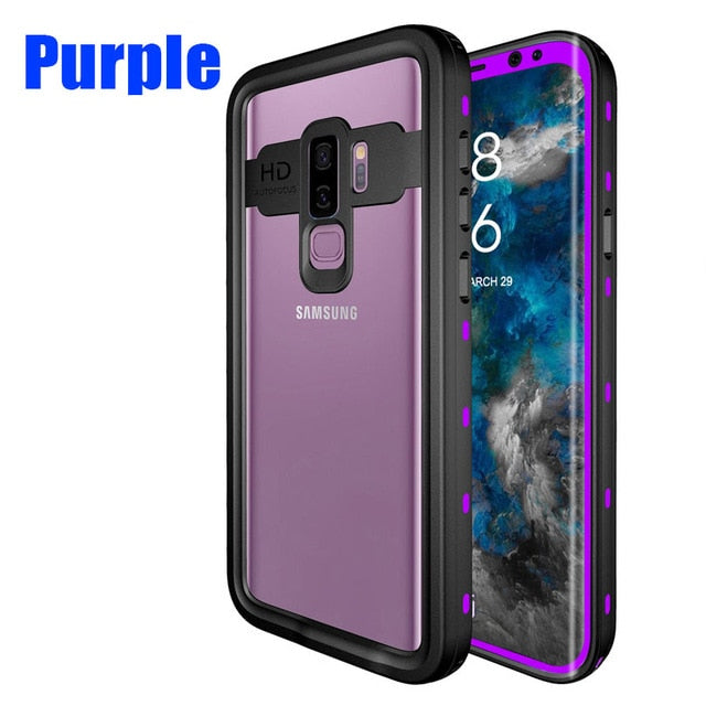For Samsung Galaxy Note 9 Case RedPepper Dot Series IP68 Waterproof Diving Underwater PC + TPU Armor Cover S901